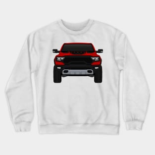 Ram Red + Black Crewneck Sweatshirt